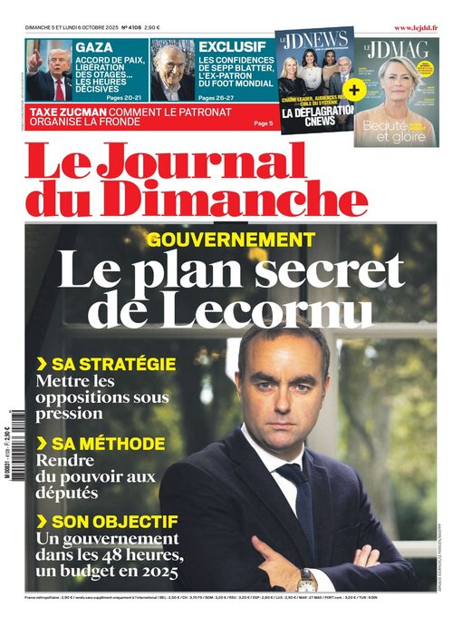 Title details for Le Journal du dimanche by Lagardere Media News - Available